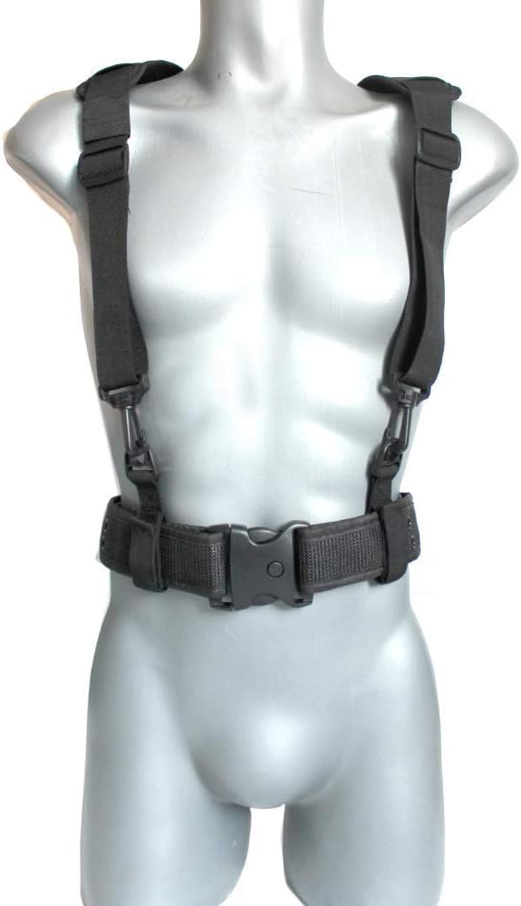 MELOTOUGH Tactical Suspenders Duty Belt Police Suspenders for Law Enforcement Belt with Padded Adjustable Shoulder