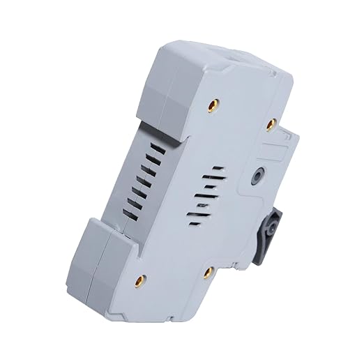 Solar/Photovoltaic Fuse Holder PV DC1000V 15A 35mm DIN Rail Mounting Cylindrical Base Single Mount Solar Photovoltaic Fuses Link System Protection