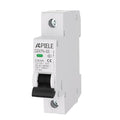 APIELE Miniature Circuit Breakers AC 120/240V, 63Amp 1Pole Circuit Breaker for Solar Photovoltaic Systems, DIN Rail Mount AC Disconnect Switch (1P-63A)