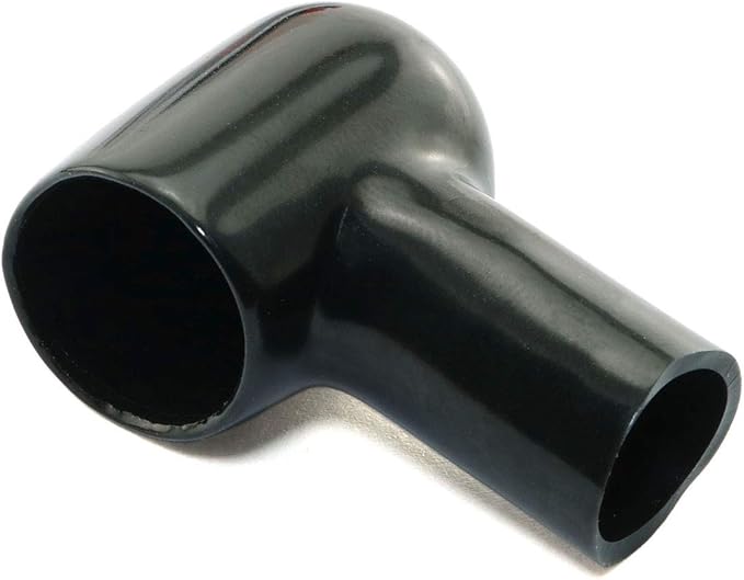 HJ Garden 12pcs Battery Terminal Boots Covers Insulating Protector Cable Lug Caps Insulating Covers Replacement Tools Red/Black 20x12mm