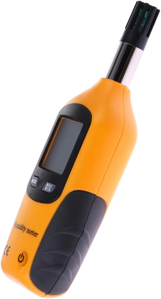 Lancoon Handheld Digital Temperature Humidity Meter, Professional Thermometer Hygrometer with Wet Bulb Dew Point Temperature HVAC Tool for Ambient Air Indoor Outdoor