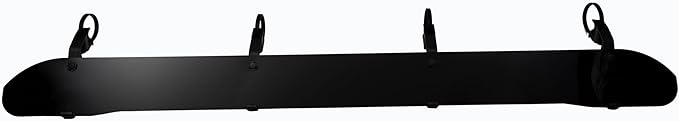 Universal Windshield Fairing for Roof Racks - 46 inch - Long Noise Reducer Wind Fairing - Fairing Aerodynamic Air Deflector Kit -(Windshield Made of Aluminium)
