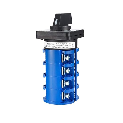 Changeover Switch LW28-63 3 Positions 16 Terminals Universal Rotary Cam Selector Latching Switches 690V 63A