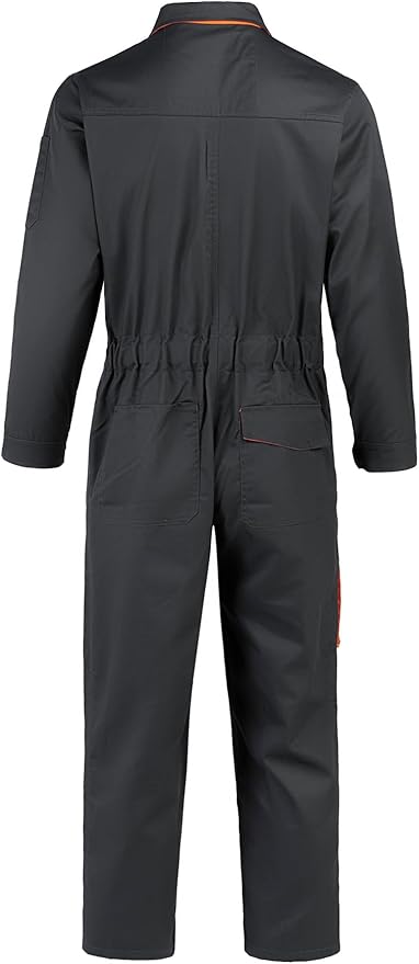 Men's Coveralls Mechanic Work Jumpsuit Multi Pockets Overalls Long Sleeve Workwear Coverall