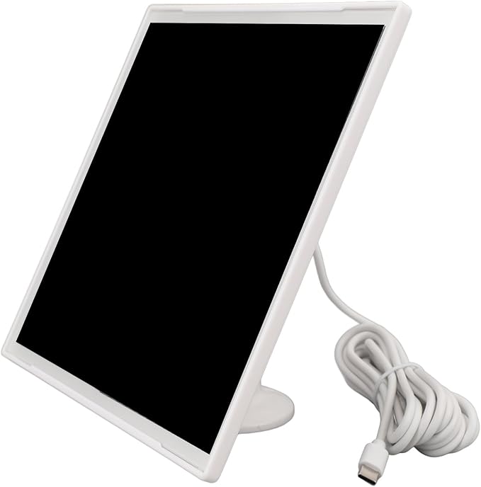 Solar Panel for Security Camera, 10W 5V Solar Panel Charger, USB Solar Panel with Type C Port, Water Proof Camera Solar Panel