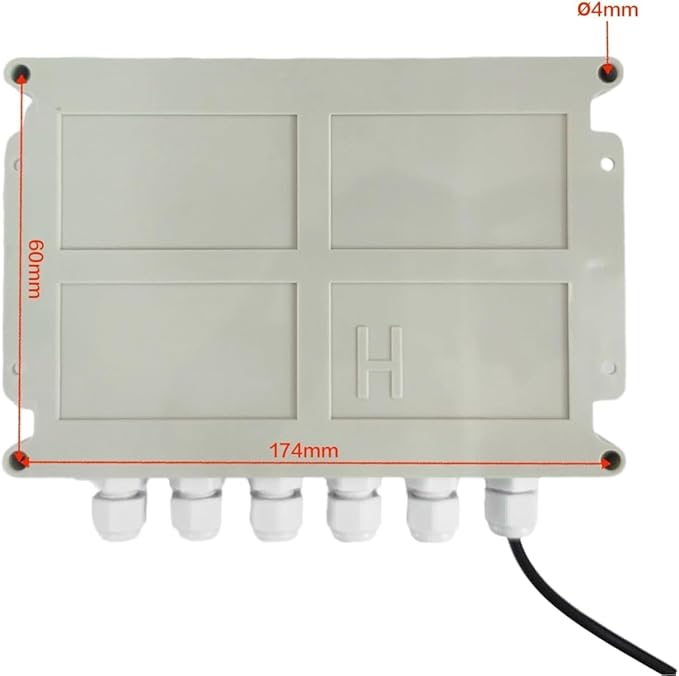 Dual-Axis Solar Tracker Controller Kit – Auto Sun Tracking with LCD, Wind Sensor & Remote – Boost Solar Panel Efficiency for Off-Grid, RV, Farm & DIY Systems