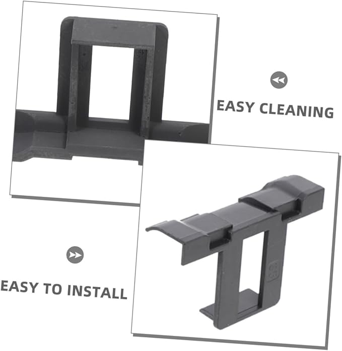 GALPADA 12pcs Photovoltaic Panel Water Drainage Clip Solar Panel Clamps Easy Installation and High Durability