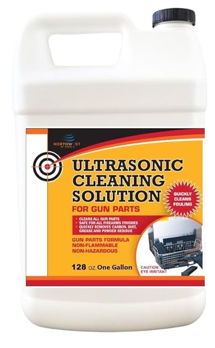 Ultrasonic Gun Cleaner Solution for Gun Parts Cleaning, Concentrate (Gallon((128 Ounces))