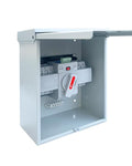 63A Generator Transfer Switch, 3P Heavy Duty Automatic Transfer Switch, 120/240V Dual Power Safety for Indoor or Outdoor Use