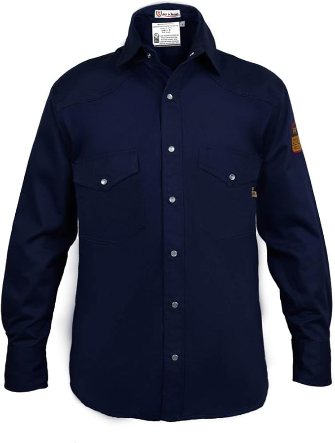 FR Welding Shirt – Flame Resistant, Fire Retardant, 100% Cotton, 7oz Lightweight