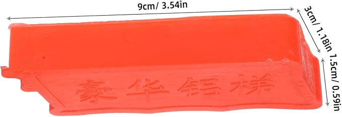 DOITOOL Ladder Safety Accessories Nonslip Feet Pads for Secure Climbing Stability Replacement Caps for Home and Construction Use Decorative and Functional Covers