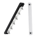 Common Busbar Power Distribution Block Battery Terminal Block for Car & Marine Applications 1/4" M6 150A with Dustproof Cover CBB (6 Poles)