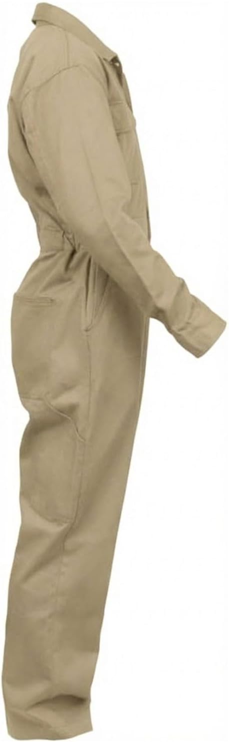 Just In Trend Classic Safety Work Coverall - Long Sleeve - 100% Cotton - 7 oz