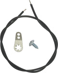 001-2869-000, 1 Set Guitar Cavity Shielding Ground Lug with Screw and Ground Wire, Compatible with F Style Guitars, Solder Lug Kit