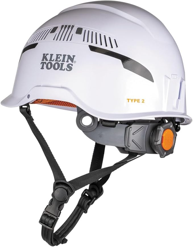 Klein Tools Safety Helmet, Type-2 Safety Helmet, Vented, Class C