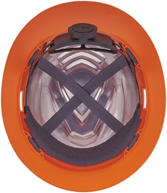 MSA V-Gard C1 Full Brim Hard Hat with ReflectIR Cooling Thermal Barrier and Fas-Trac III Suspension - Uses Highly Innovative Cooling Features to Help Alleviate Heat Stress