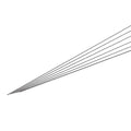 MECCANIXITY Carbon Fiber Rod Pole, 0.5mm x 100mm for RC Car Plane DIY Tool Wing Tube Quadcopter Arm, Pack of 13