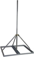 Non-Penetrating Roof Mount with 1.66" x 30" Mast - EZ NP-30-166 Flat Roof Mount (Non Penetrating Mount with 30" Mast)