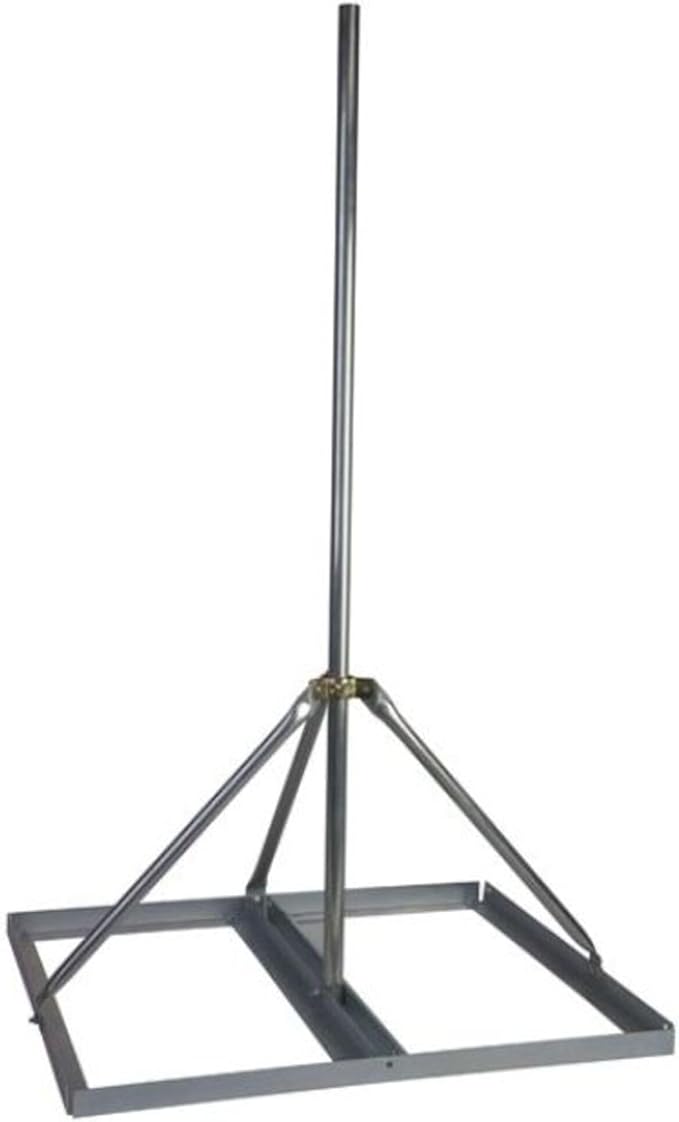 Non-Penetrating Roof Mount with 1.66" x 30" Mast - EZ NP-30-166 Flat Roof Mount (Non Penetrating Mount with 30" Mast)