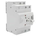 Mini ATS Automatic Transfer Switch 2P 63A 110V, Dual Power Auto/Manual Changeover for Generator/UPS/Solar – DIN Rail Mounted Uninterruptible Power Controller for Home RV Backup, 50/60Hz CE Certified