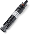 HQST 30A Solar PV Fuse Holder in-Line Waterproof PV Fuse Connector for Solar Panel and Solar Controller