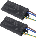 LED Surge Protective Device, 2 Pcs Power Surge Protector for Lightning Protection, Surge Arrester for Indoor and Outdoor Lighting(110-277 VAC)