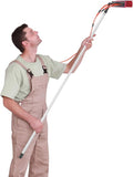 Window Cleaning Pole Water Fed Pole Kit, Window Cleaning Brush Solar Panel Cleaning Tool Telescopic Brush Extendable Cleaner Water Fed Brush Spray Washer