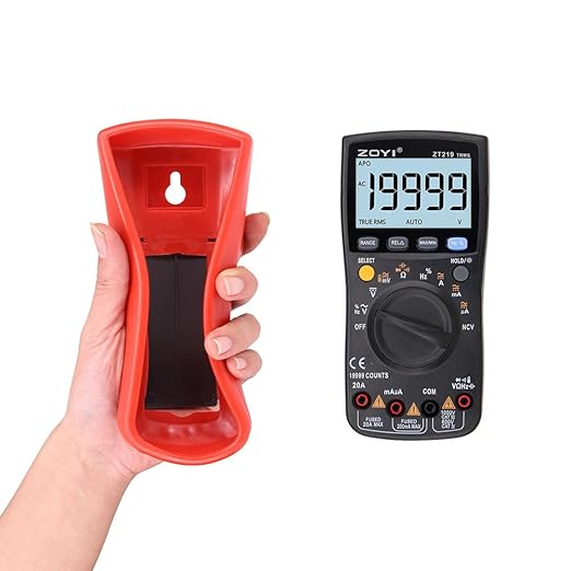 ZOYI ZT219 True RMS Digital Multimeter 19999 Counts, Auto ranging NCV, Temperature, Capacitance, Frequency Duty Cycle Tester, with Backlight Data Hold