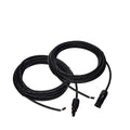 Renogy 20FT 12AWG Solar Adaptor Wire Extension Cables with Female and Male Connector, 20FT 12AWG, 1 Pair