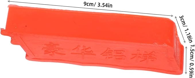 Ladder Feet Safety Caps Nonslip Ladder Protectors for Stability Longevity Versatile Use for Home Construction