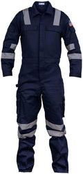Premium High Visibility Hi Vis Coveralls with Leg Zipper