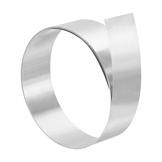 PATIKIL 0.79in x 78.7in Aluminum Flashing, 1pcs Aluminum Flashing Roll Roofing Aluminum Sheet Metal Strip Sheet Roll 0.3mm Shim for Roofs Gutters Door Window Machinery Repair Craft DIY