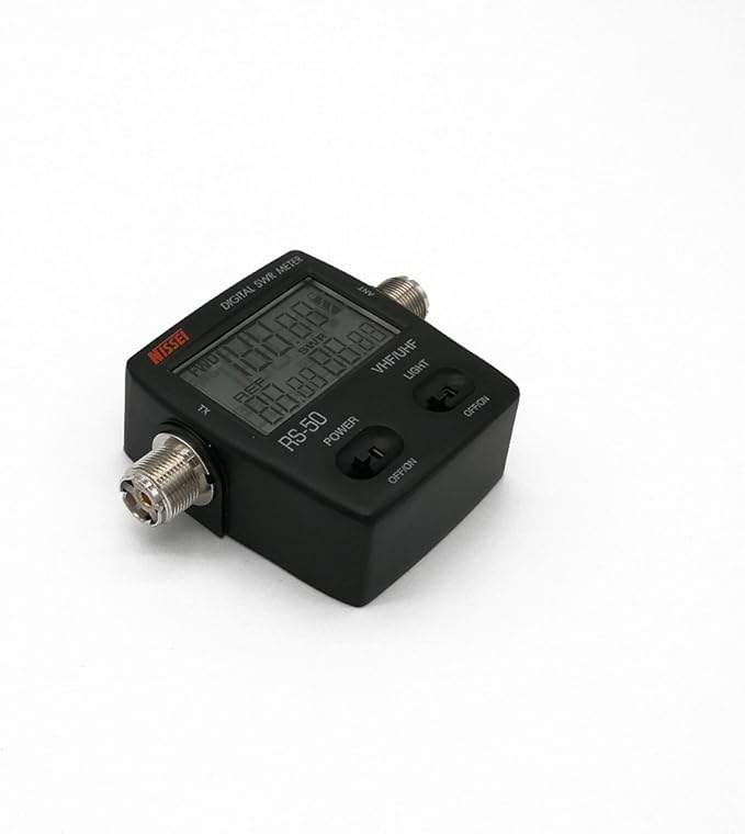 Youmei RS-50 Digital SWR/Watt Meter VHF/UHF 125-525MHz 120W for Two-Way Radio