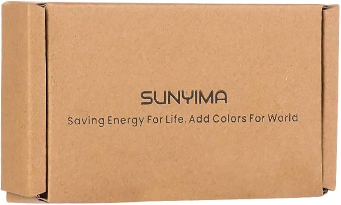 SUNYIMA 10Pcs 3V 120mA Micro Solar Panels Cells DIY Solar Epoxy Plate Electric Toy Materials Photovoltaic Cells Charger 60mmx55mm/2.36"x2.16"