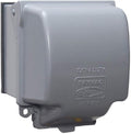 TAYMAC MX7200 RaynGuard Extra Duty Metal Weatherproof in-Use Cover, 2-Gang, Gray