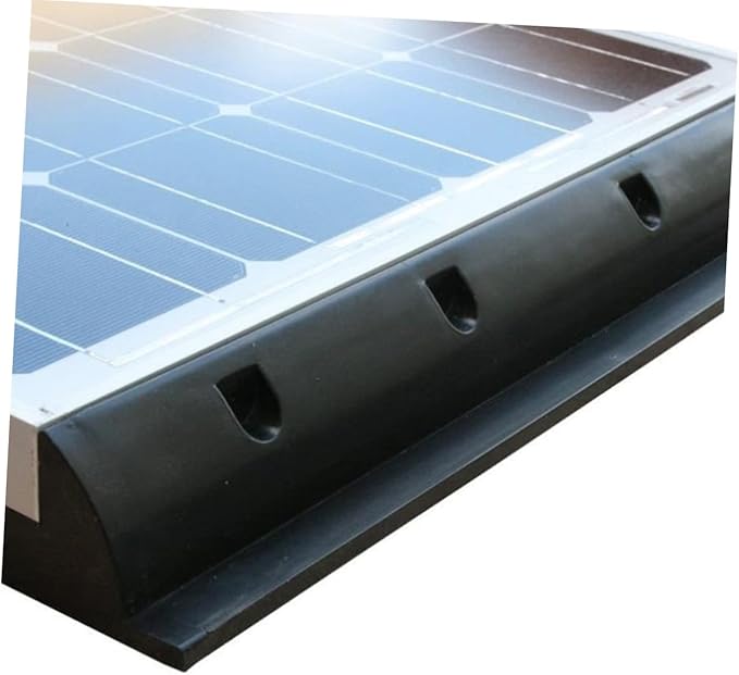 Solar Panel Roofrack Bracket Set 2pcs Abs Brackets Insulation Sturdy and Easy to Install