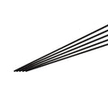 MECCANIXITY Carbon Fiber Rod, 5mm x 500mm Carbon Rod Bar for RC Plane DIY Craft Kite Wing Tube Quadcopter Arm Repair Pack of 5