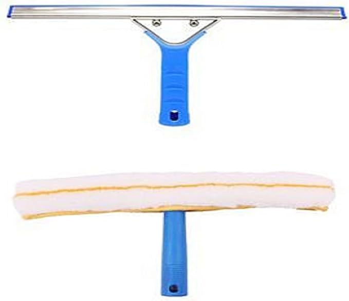 Solar Panel Cleaning Brush Indoor Outdoor Telescopic High Reach Window Cleaning Pole Extendable Cleaner Tool for Roof, Window, Glass, House Siding, Conservatory
