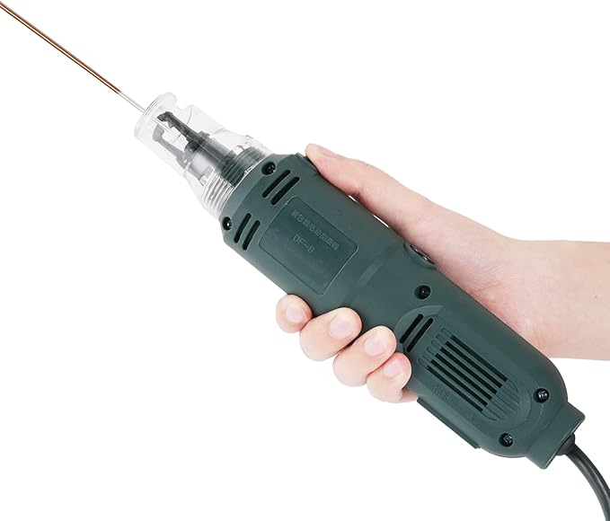 MXBAOHENG Handheld 75W Wire Stripper Cutter Enameled Wire Paint Scraper 12000r/min (110V)