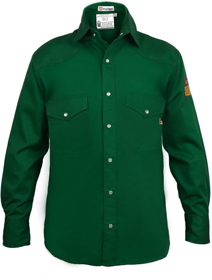 FR Welding Shirt – Flame Resistant, Fire Retardant, 100% Cotton, 7oz Lightweight