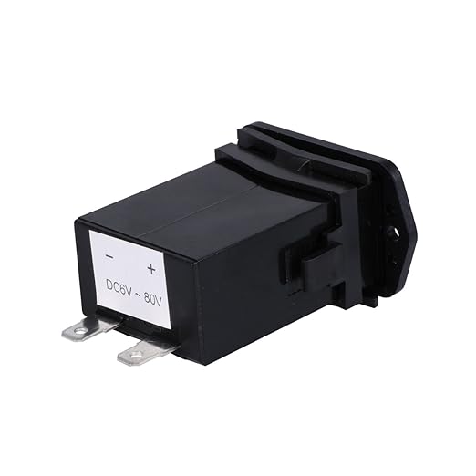 DC 6-80V Mechanical Hour Meter - AIMILAR Hourmeter for Diesel Engine Generator Boat Motorcross Motor Truck Tractor