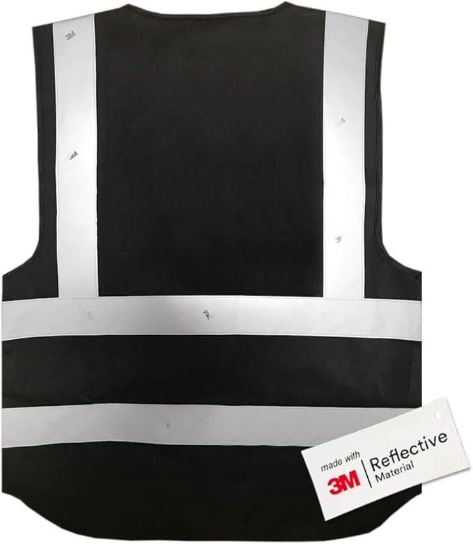 Salzmann Multi-Pocket Working Vest - Reflective Vest - Made with 3M Reflective Material