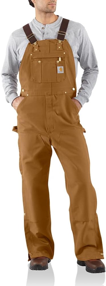 Carhartt Men's Firm Duck Bib Overall