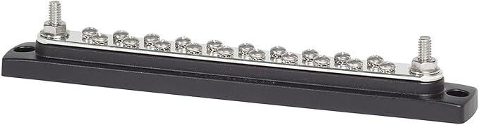 Blue Sea Systems 2302 150 Amp Common BusBar with 20 screws