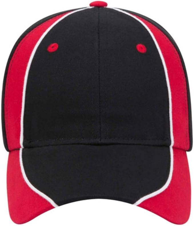 The Vintage Year Reflective High Visibility Piping Neon Polyester Twill Low Profile Structured Baseball Cap