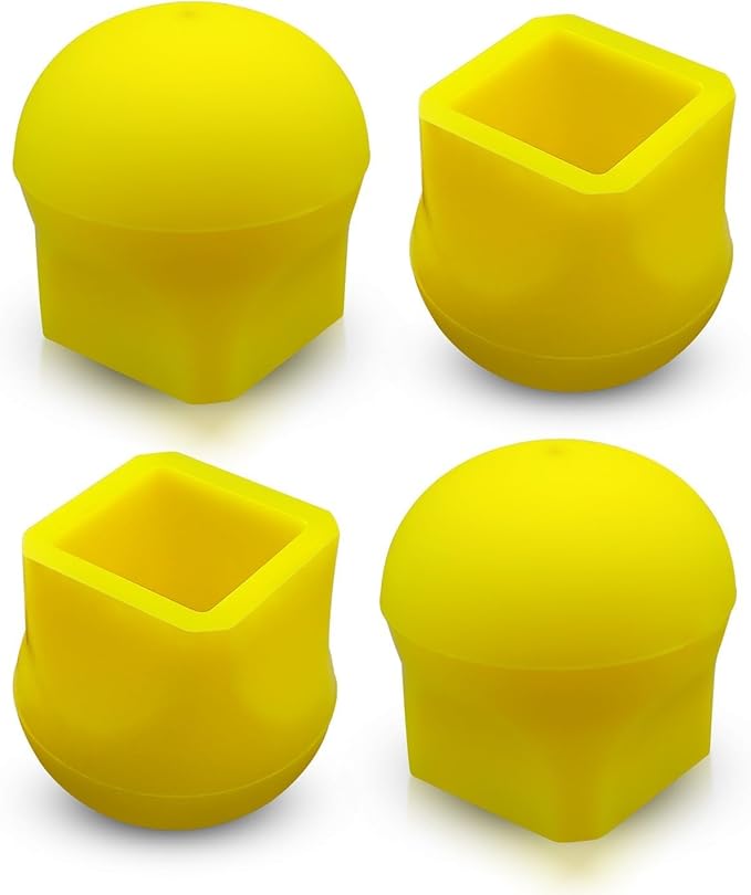 4 Pcs Ladder Stabilizer Bumpers Fit for Werner Extension Ladder, Ladder Standoff Rubber End Caps, Non-Slip Protective Covers