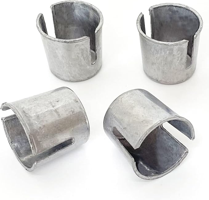 4 Pieces Battery Post Shims Lead Shim Caps Adapters Car Battery Terminal Converter Sleeves for Positive or Negative Posts, Repair Shims Worn or Damaged Loose Battery Terminal Post Auto Repair Tools