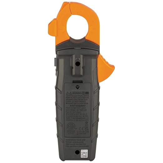Klein Tools CL445 HVAC Clamp Meter, Auto-Ranging TRMS, NCVT, Measures Voltage, Current, Temperature, Micro Amps, InRush and More
