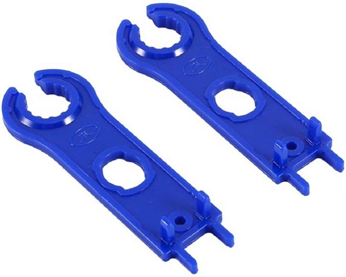 Sunway Solar Panel Cable Connectors 8pairs for Connecting Solar Connector Adapters with Assembly Tool Spanners for Connecting Solar Panels Extension Cable, 10 awg PV Wire,Solar Controller Regulator