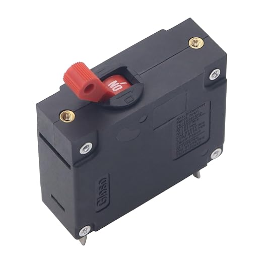Red Toggle Switch 30 Amp AC/DC Boat Magnetic Circuit Breaker